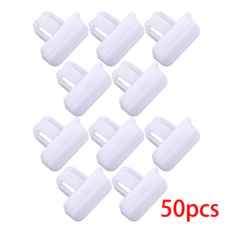 68225214AA 50pcs Car Front Bumper Upper Cover Retainer Moulding Clip Fit for Chrysler Jeep Cherokee 2014 2015 2016 2017-