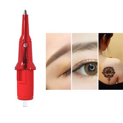 20Pieces Ballpoint Pen Practice Tattoos Cartridges Needles Ball Point Pen Cartridge Tattoos Needles for Drawing Practice