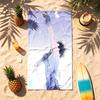 Yuzuru Hanyu (1) Serviette de plage Thème Résistante au sable Douce et Confortable Convient pour la Piscine le Camping le Yoga et la Plongée Un Voyage
