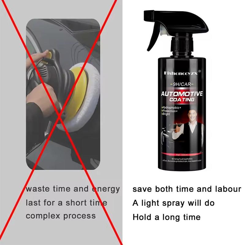 Car 500ML 9H Hardness Car Detailing Ceramic Coating Products Ceramic Coating Nano Glass Plated Crystal Car Polish