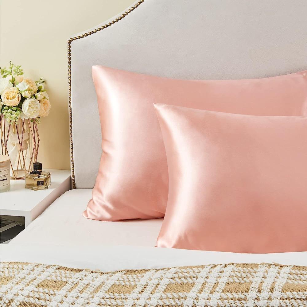 1 Piece Silky Stain Pillowcase Silky Pillowcase Natural Silk Pillowcase Mulberry Silk Pillow Case Standard