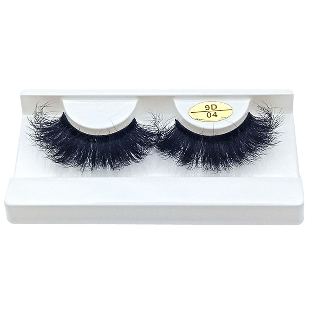 Craft Messy Fluffy Extension False Eyelashes Wispy Fluffy Eye Lashes 9D Faux Mink Eyelashes