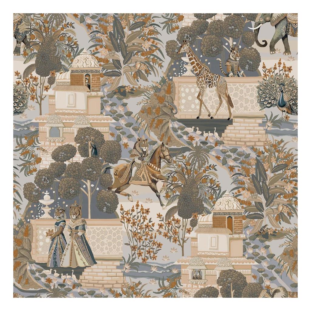 Holden DÃ©cor Eastern Horizons Animal Palace Wallpaper