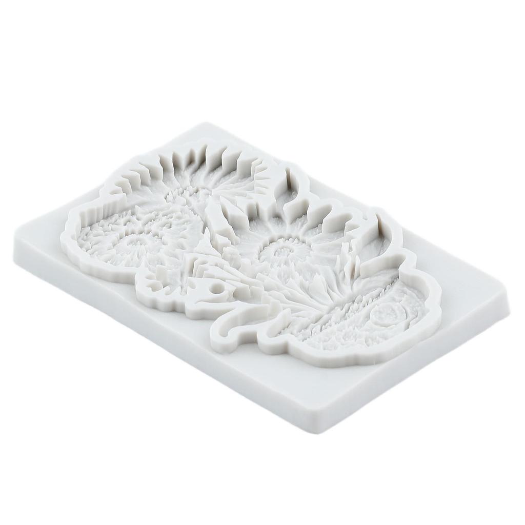 Chrysanthemum Flower Silicone Molds Flower Pot Fondant Mold Cake Decorating Tools Cupcake Topper Candy Chocolate Gumpaste Mold