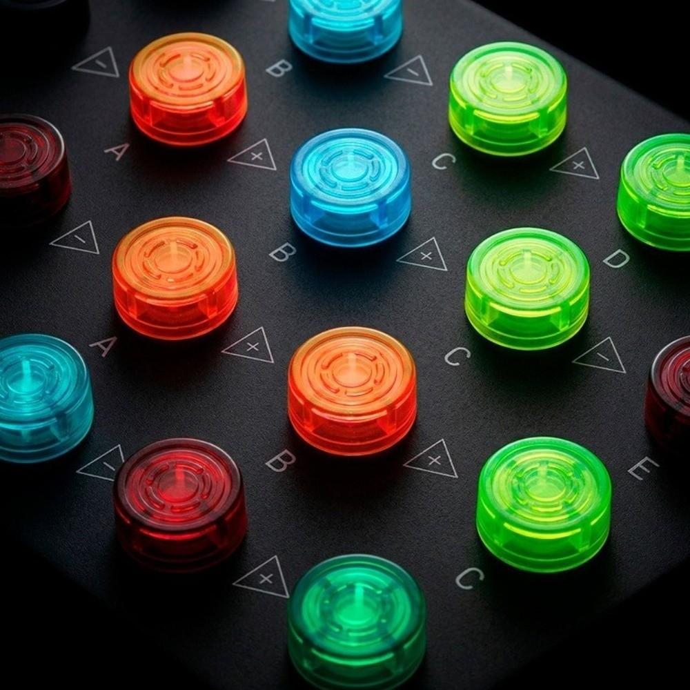 1Pc Multi Color Guitar Effects Pedals Cap Plastic Guitar Pedal Button Caps Electric Guitar