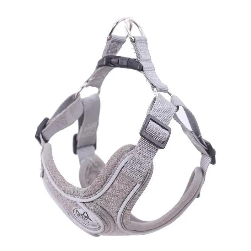 Adjustable Reflective Dog Harness Vest - Mesh Chest Strap for Small  Dogs and Cats - Comfortable Pet Accessories