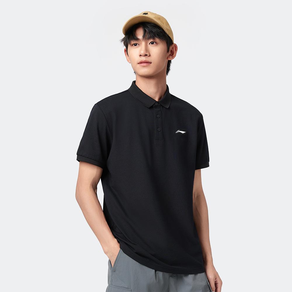 Li-Ning Comfortable Breathable Fashion Versatile Lightweight Casual Dry Durable Polo Shirt Men Tops YPLW069
