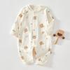 Newborn Baby Clothes Cotton Long Sleeve Romper Soft Infant Onesie Spring Autumn Winter Pajamas Crawling Suit