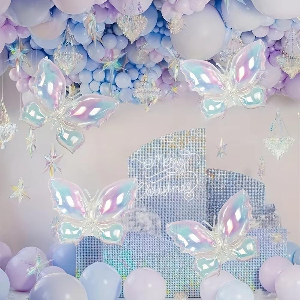 Transparent Butterfly Balloons Photo Props Birthday Party Supplies Party Decoration Balloons Gradient Atmosphere Balloons