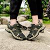 New Camouflage Shoes Outdoor Sports Shoes Military Training Shoes Summer Hollow Breathable Camouflage Running Student Shoes