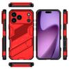For iPhone 17 Pro Max Case PC + TPU Shockproof Phone Cover with Kickstand