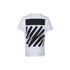 OFF-WHITE Wave Diag Slim Short-Sleeve Tee OMAA027S22JER0100110