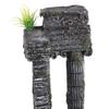 Aquarium Decoration Roman Columns Simulation Reusable Resin Fish   Landscape Ornament