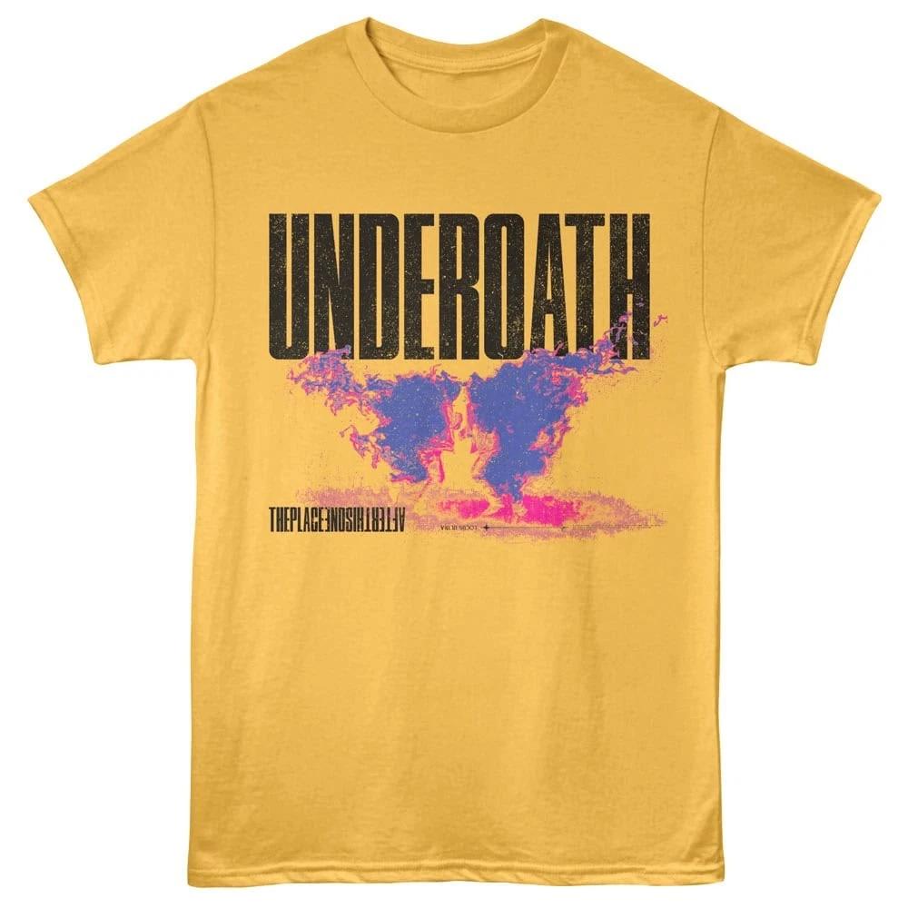 

Underoath Blue Flames Men s T Shirt L