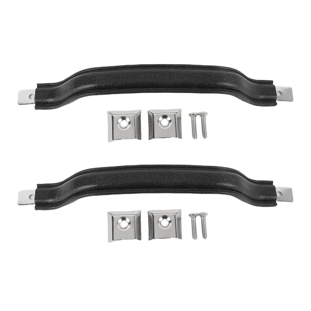 Interior Door Handle Pull Strap Kit Front Left Right Side 55009801K Replacement for YJ 1987-1995