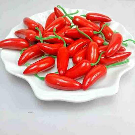 Simulation Foam Mini Fruits & Vegetables Set - 35 pcs for Window Decoration