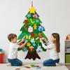 Felt Christmas tree with ornaments toy gift Christmas for children creative diy