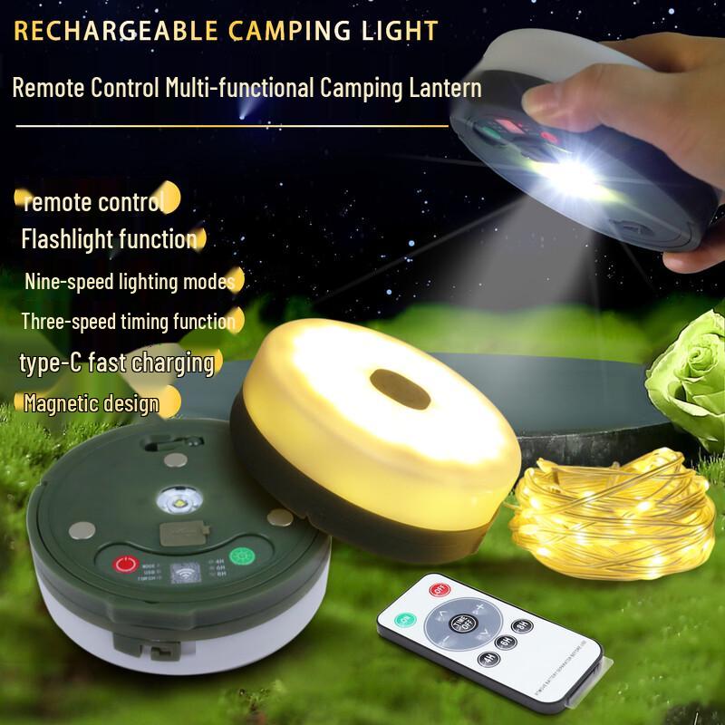 Lishi Solar LED Camping String Lights