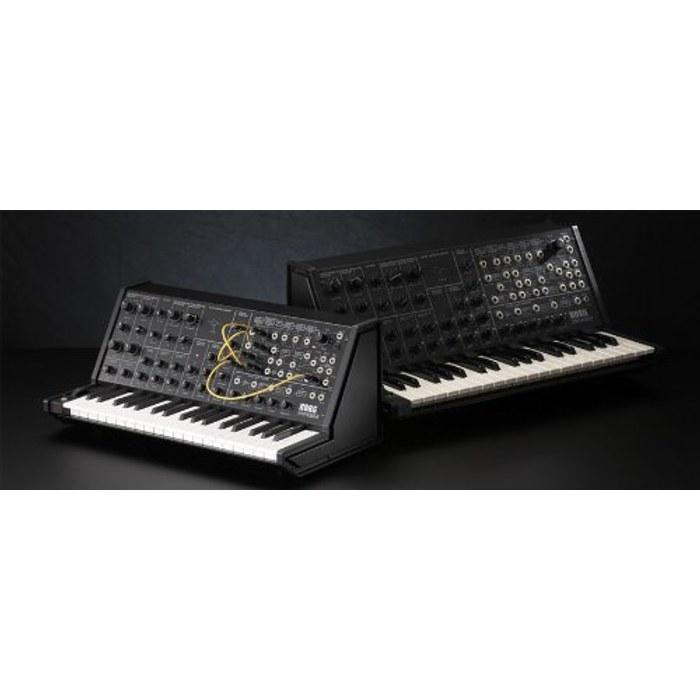 KORG MS-20 mini Monophonic Analog Synthesizer (MIDI/USB, with Patch Cable) - Black