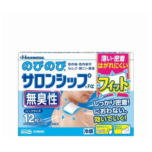 

[Category 3 OTC Drug] Nobinobi Salonship F× (Fit Odorless) Half Size, 12 Pieces