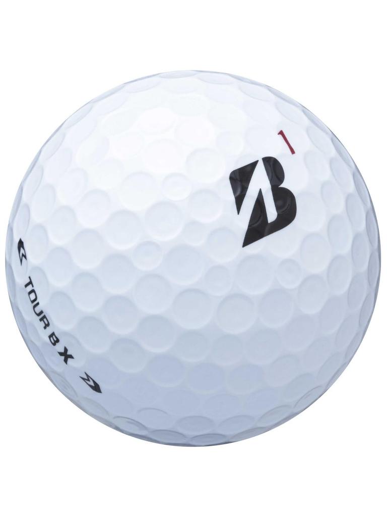 Bridgestone Golf Balls TOUR B X White 2 Dozen (24 Balls) 2024 Model Original Pocket Tissue Included