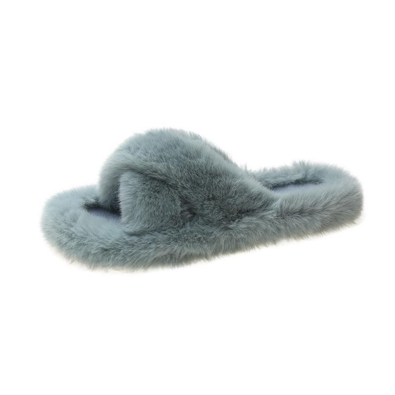 Детские хлопковые тапочки зимние для дома с плюшевой подошвой 34-35 розовый — фото 9