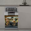 65X58.5Cm Household Dishwasher Magnetic Sticker Kitchen Home Refrigerator Magnetic Sticker