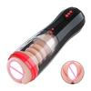 18+ Electric Masturbator Cup Automatic Inner Telescopic Glans Vibrator Stimulator Penis Trainer Male Adult Supplies Exerciser Toy