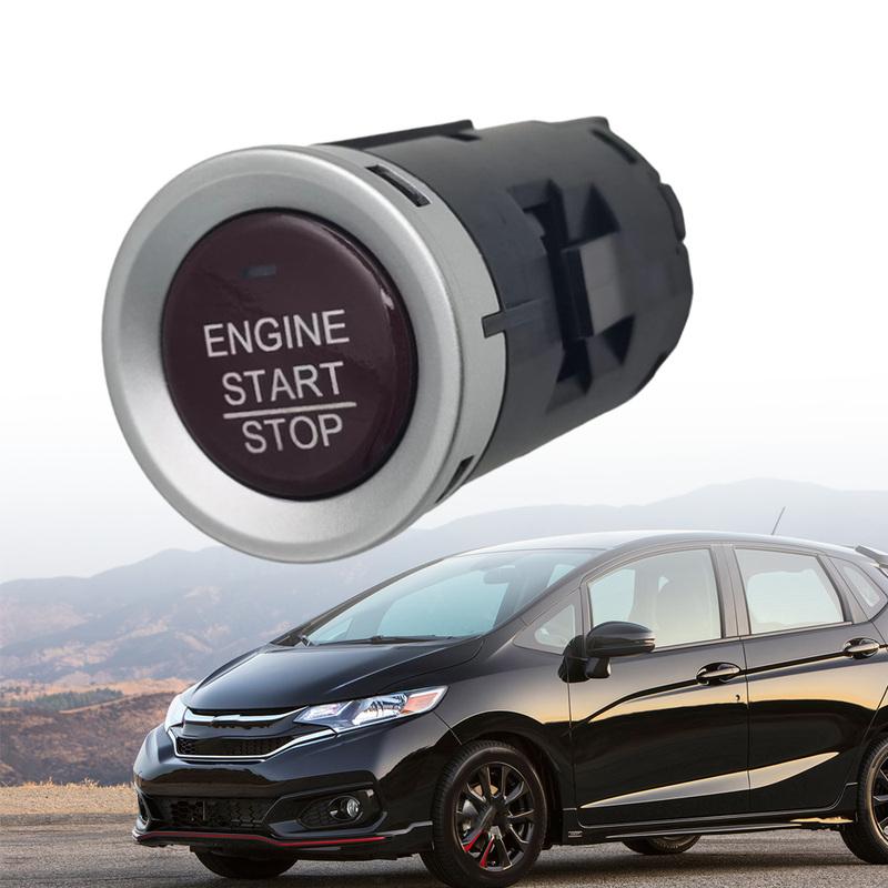 10 Stück 35881-T5A-J02 Druckschalter Zündung Anlasserschalter Motor Start Stopp für Honda Fit 1.5L 2015-2018