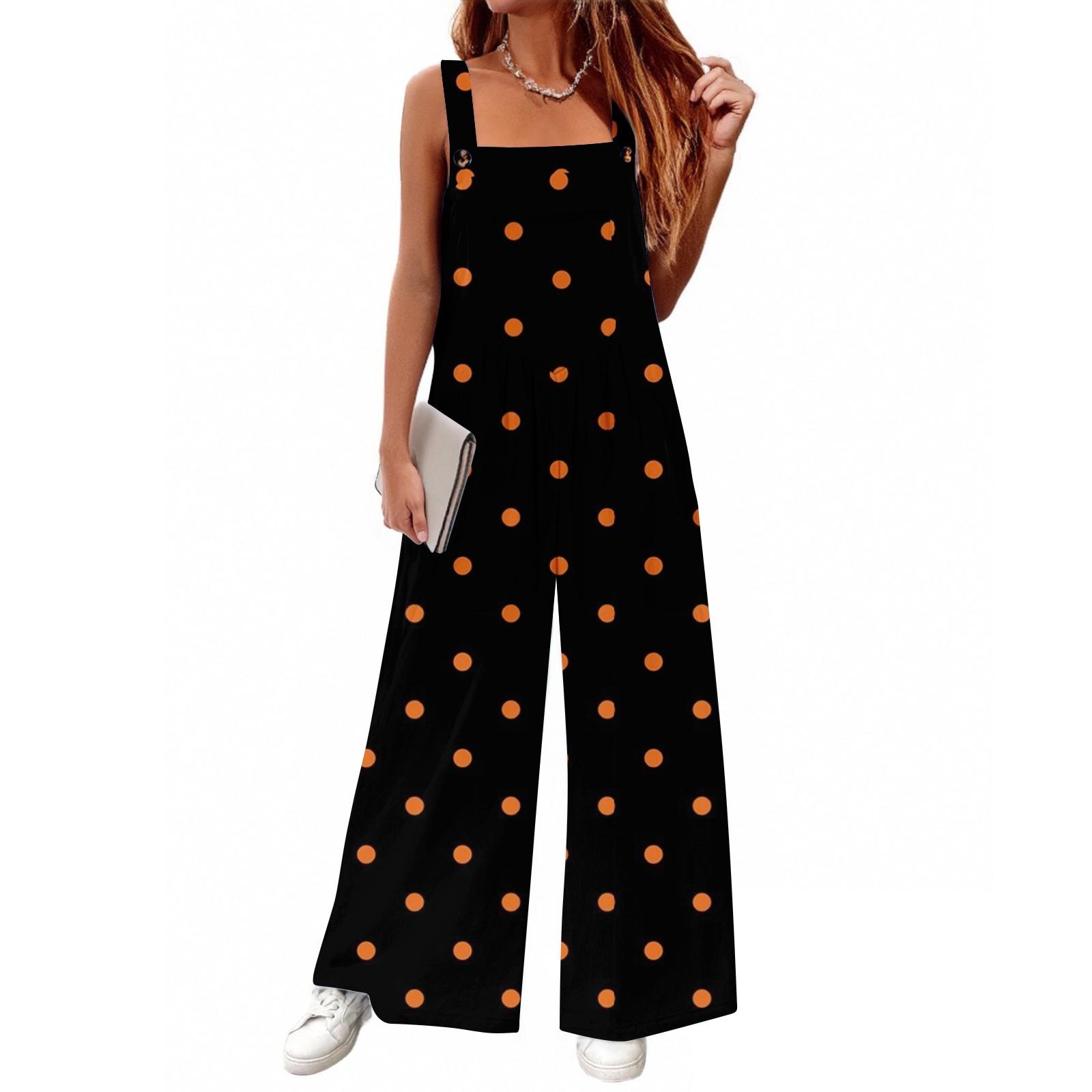 

Женский повседневный комбинезон без рукавов с принтом «Любовь», хлопковый комбинезон XL чёрный