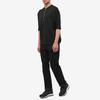 Nike Every Stitch Considered Wool Half-Zip Top Solid Color V-Neck Fashion Short Sleeve T-Shirt Men tops Black DR5410-010
