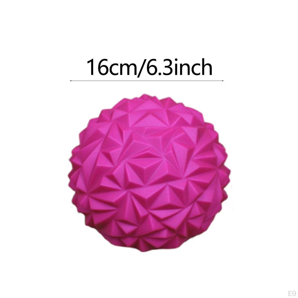 Children's Sensory Play Half Ball Lightweight Dia. 6.3inch Foot Massage Yellow
