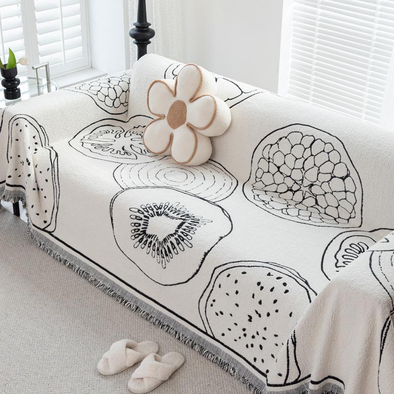 Tecido de Capa de Sofá de Pelúcia de Alta Qualidade Dupla Face Disponível Toalha de Sofá Novo Inverno Cobertura Total Cobertor Toalha para Sofá