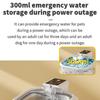 USB Rechargeable Pet Water Fountain 5000mah Battery Large Capacity 4.5L Quiet Operations for Cats Small Dog Watering Use