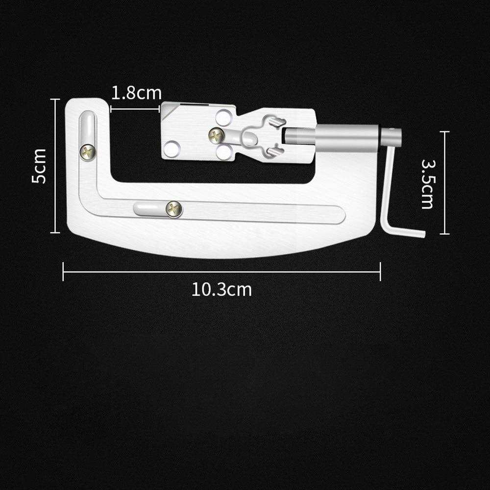Angelzubehör Halbautomatische Angelhaken Schnurbindemaschine Tragbar