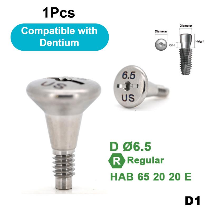 Tytanowe Akcesoria Gojące do Implantów Dentystycznych Łącznik Regularny Dla Systemu Implantologicznego Hiossen Osstem Ts Różne Średnice Śruba