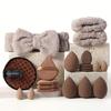 20-Piece Soft Makeup Sponge Set for Wet & Dry Use - Super Soft, Non-Absorbing Makeup Tools