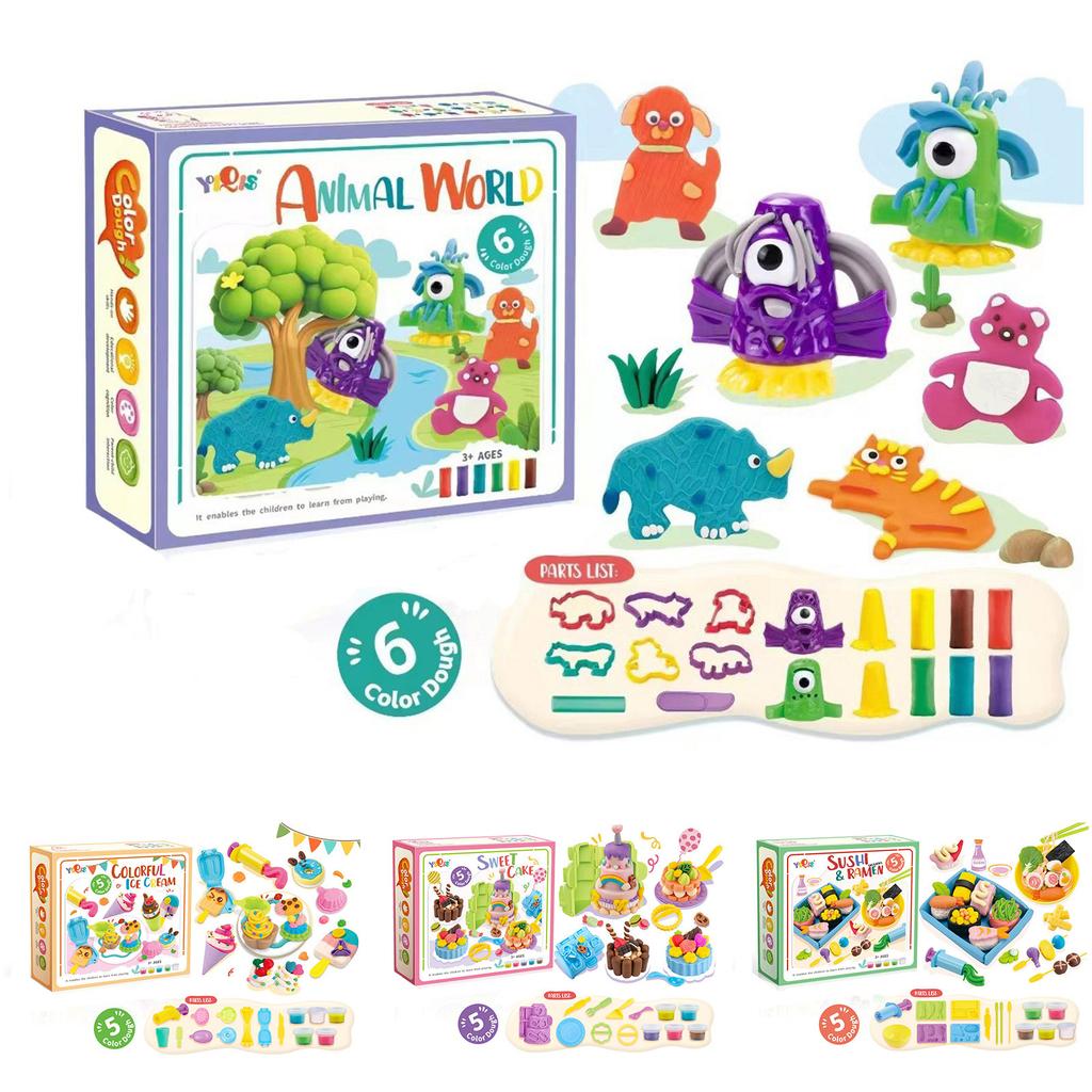 5 Color Simulation Handmade Toy Set Children's Handmade Gift