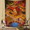 Stardew Valley Printed Large Wall Tapestry Hanging Tarot Hippie Wall Rugs Dorm Home Decor