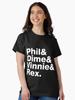 Pantera Pantera Band Members Metal Merch Classic Unisex T-Shirt
