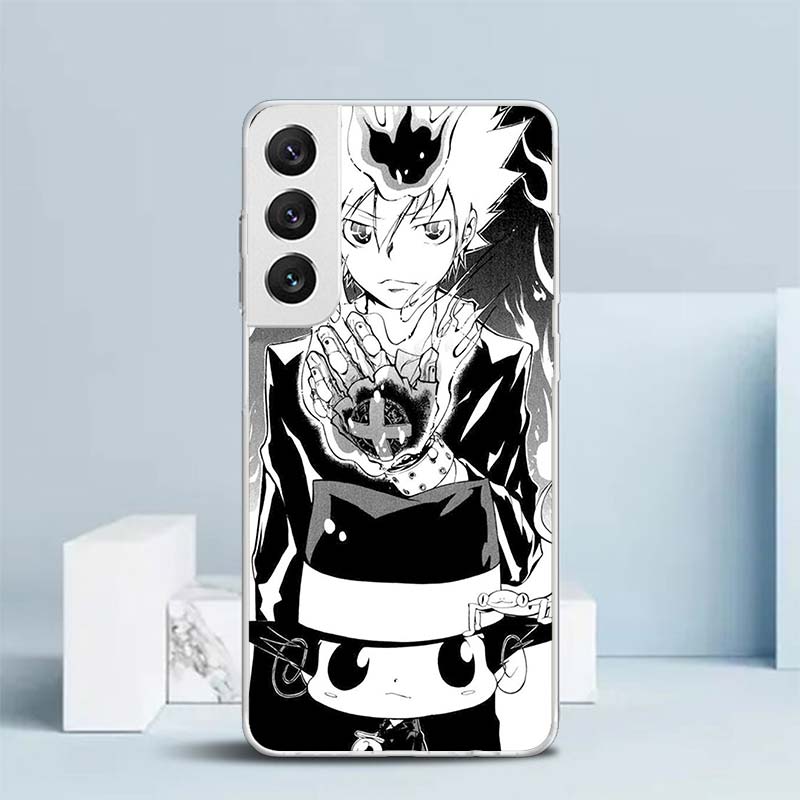 Katekyo Hitman Reborn Soft Cover for Samsung Galaxy S25 Edge S26 S24 S23 Ultra Phone Case S22 S21 Plus S20 FE Print Pattern Shel