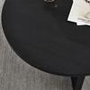Elegant Round Coffee Table Living Room Table Side Table Coffee Table Round 80CM - Stylish & Space-Saving for Every Room (1 Piece)
