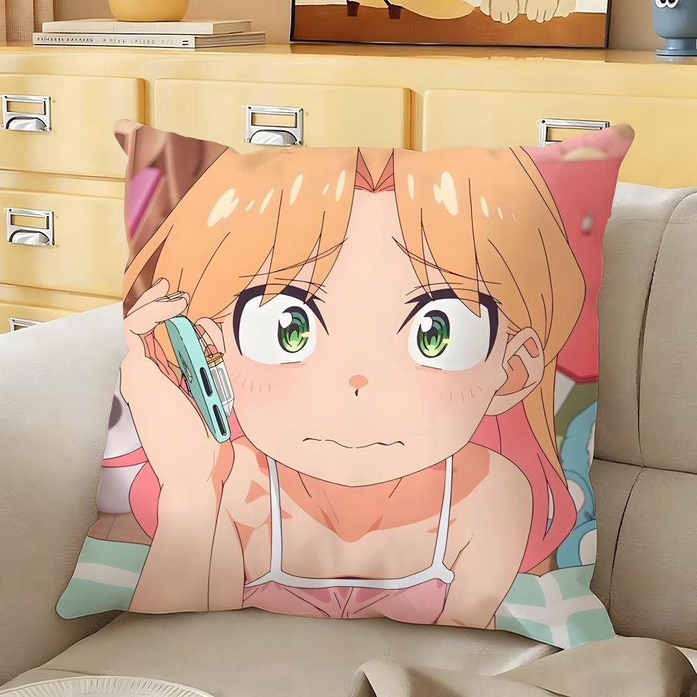 Cute Ruri Rocks Cushion Cover Soft Durable Reversible Pillow Cover Home Car MultiScene Daily Comfort Pillowcase