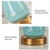 Bedroom Ceramic Table Lamp Bedside Table Room Living Room Decoration Study Retro Lighting Remote Control Desk Lamp E27 Bulb