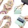Adjustable Phone Strap With Zippered Pouch Fashion Mobile Phone Lanyard Crossbody With Wallet Phone Sleeve Accessories Pendant