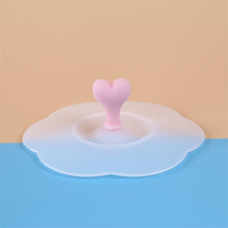 105mm Food-grade Silicone Cup Lid Mickey Mouse-shaped Cartoon Figurine Mug