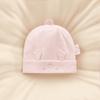 Unisex Newborn Double-Layered Beanie: Windproof Cartoon Hat for 0-3 Months (Spring/Autumn Style) Protecting Fontanelle