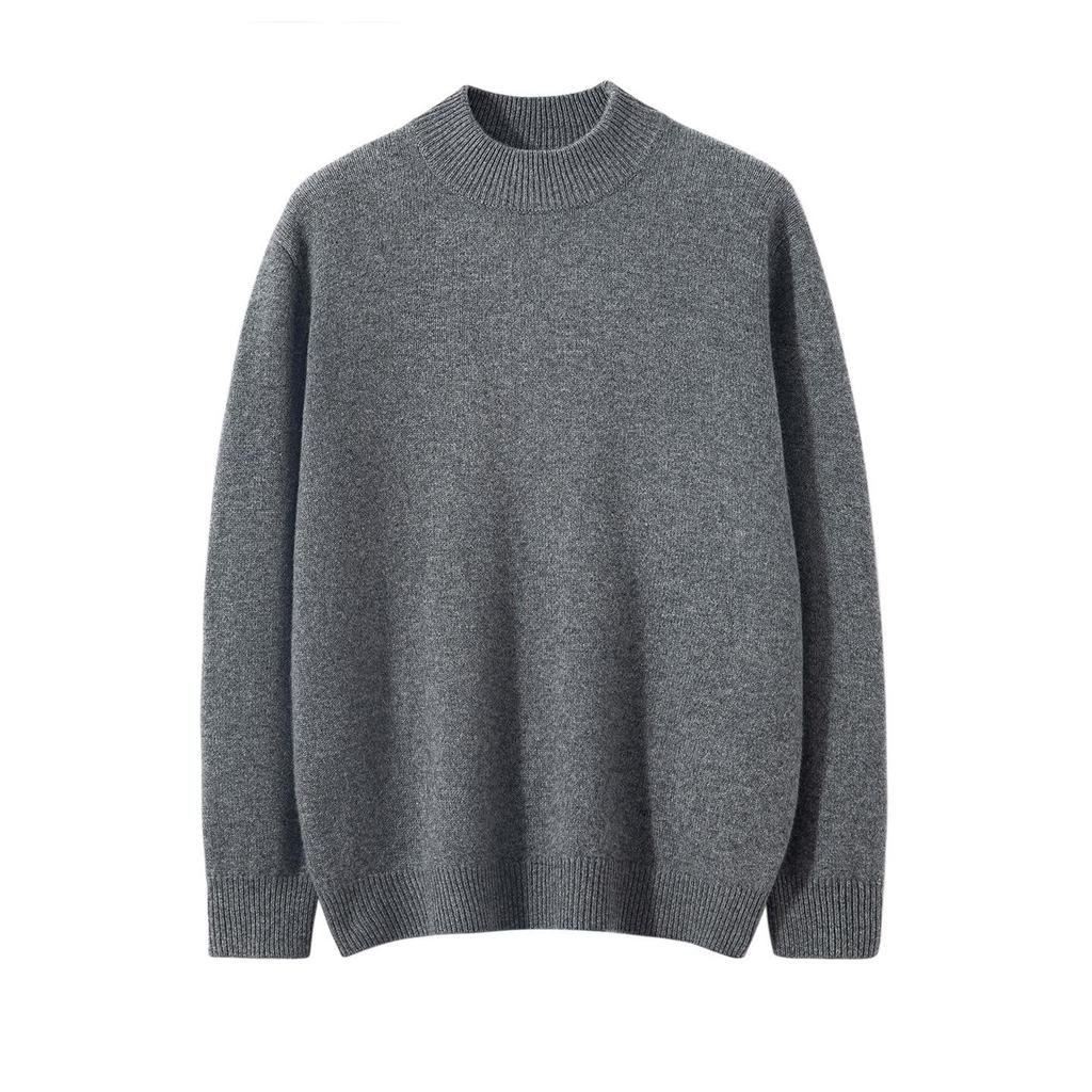 Men's Versatile High Neck Pure Cashmere Sweater - New Autumn Winter Arrival