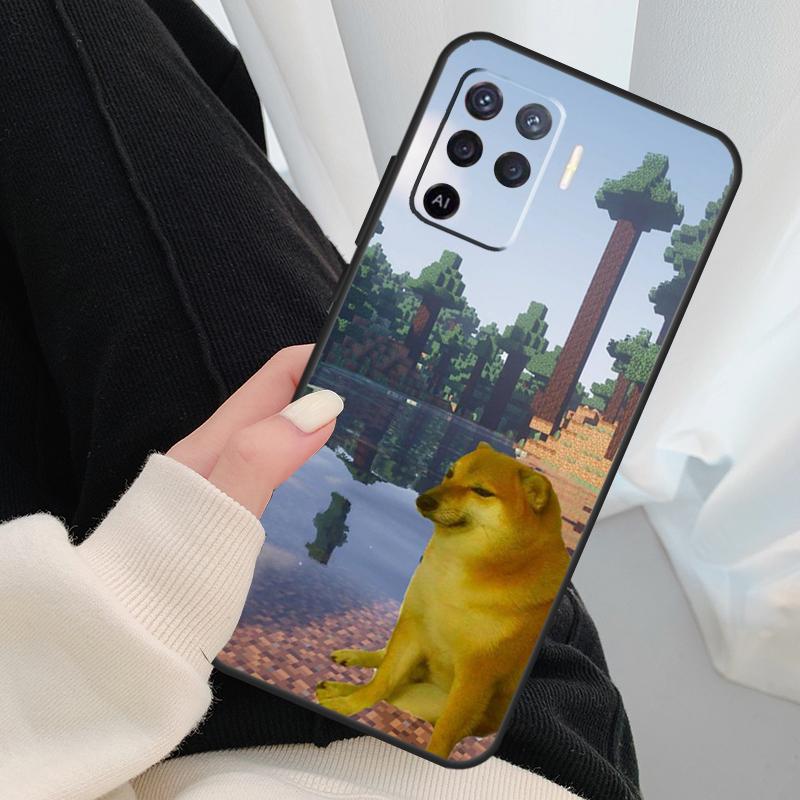 

Doge Case For Oppo A40 A60 A80 A5 Pro A15 A16 A17 A57 A77 A94 A74 A54 A76 A96 A18 A38 A58 A78 A98 OPPO A76