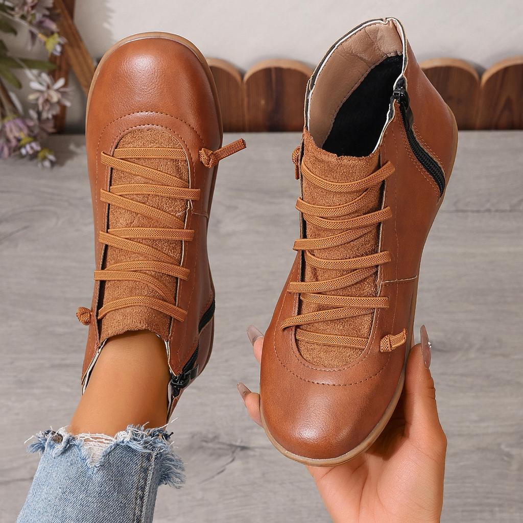 Large size British Martin boots casual short boots 2025 Amazon wish European and American boots autumn and winter new women's boots